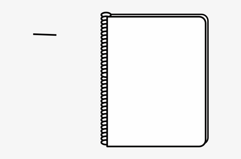 Notebook White Clip Art At Clker - Parallel, transparent png