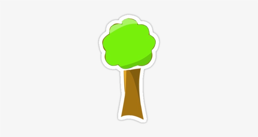Naif Tree Transparent Background Stickers By Joannfineart - Openclipart, transparent png
