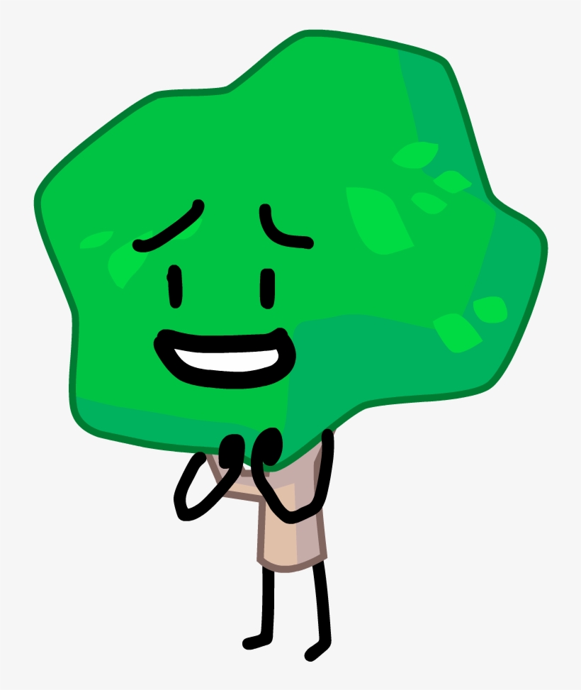 Tree Pose - Battle For Dream Island Tree, transparent png