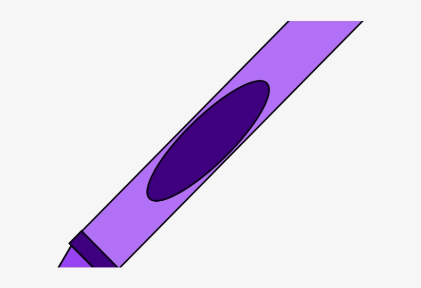 Crayon Clipart Purple - Dangerous When Wet Sign In Vinyl / Sticker - 100mm, transparent png