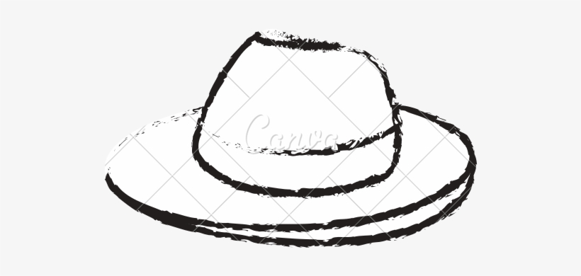 Fedora Hat Drawing At Getdrawings - Hat, transparent png