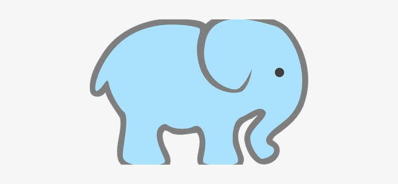 Png Freeuse Download Download Wallpaper Free Animal - Dibujo De Un Elefante, transparent png