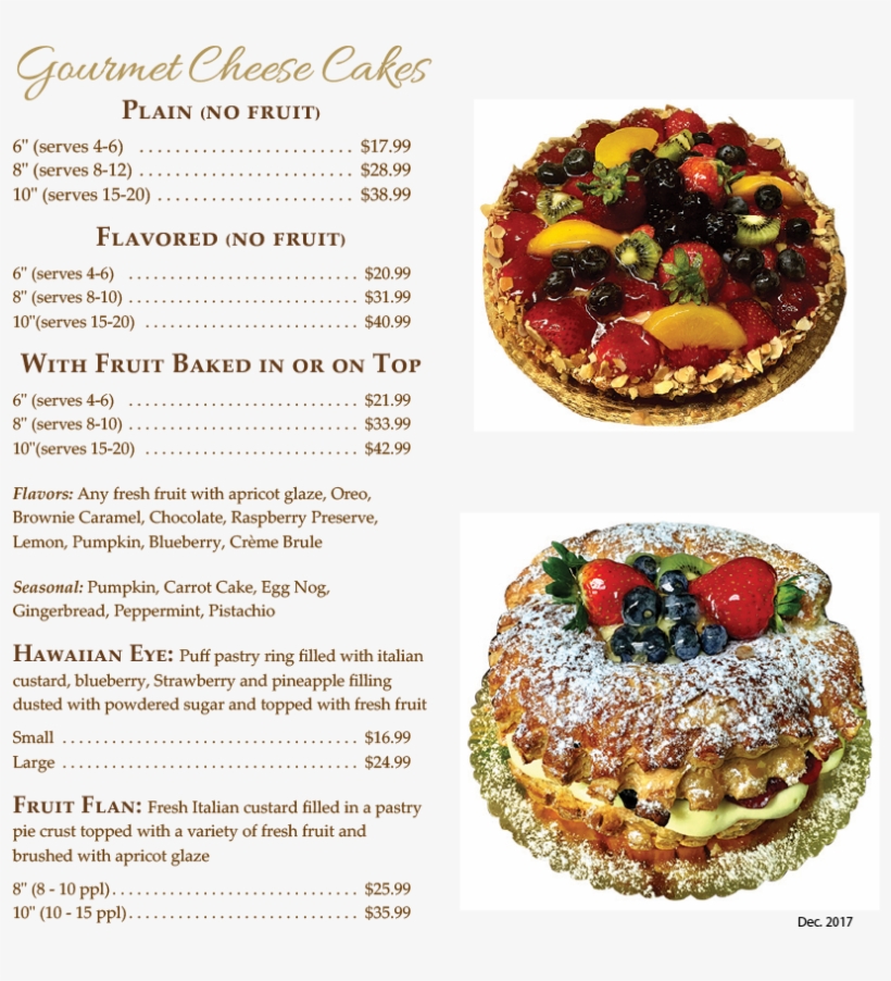 Montilio's Cakes - Fruit Cake, transparent png