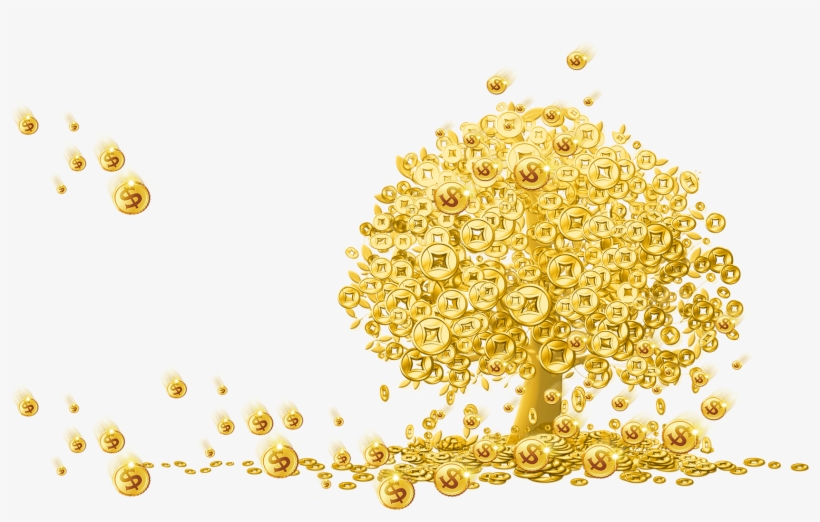 Gold Coins Png - Coins Png, transparent png