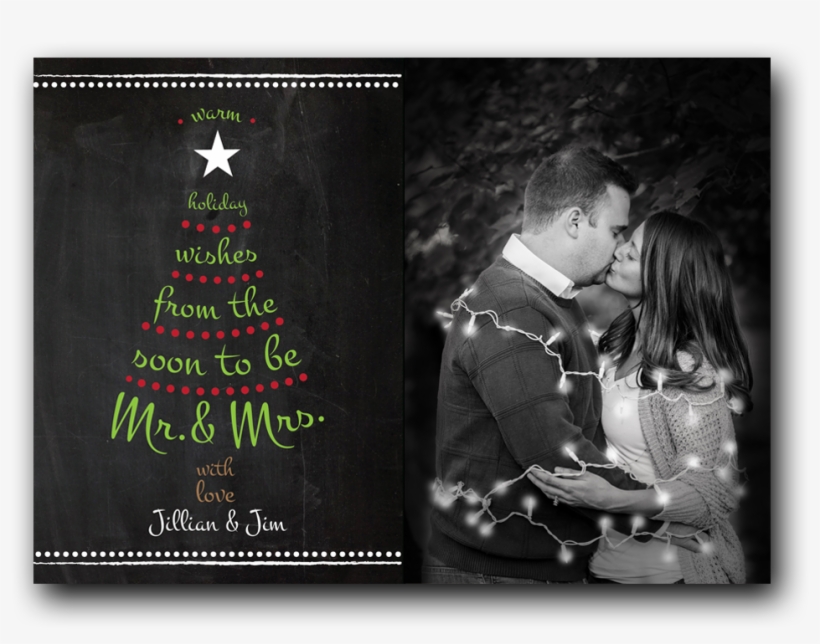 Warm Holiday Wishes Tree Save The Date - Christmas Tree, transparent png