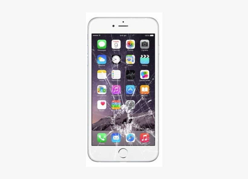 Sell My Cracked Iphone - Iphone 6 Plus, transparent png