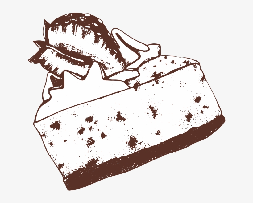 Pintado A Mano De Pastel De Fresa Png Transparente - Strawberry Cake, transparent png