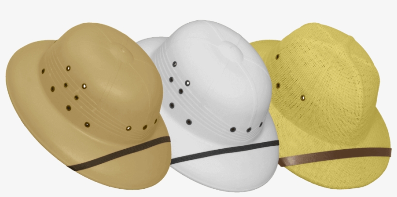 Safari-type Sun Helmets - Safari, transparent png