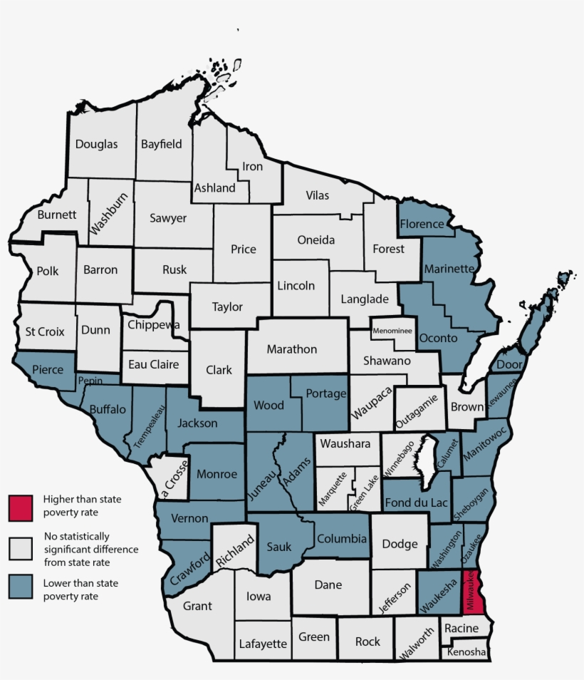 Study Finds Wisconsin's African American Poverty Rate - Wisconsin Poverty, transparent png