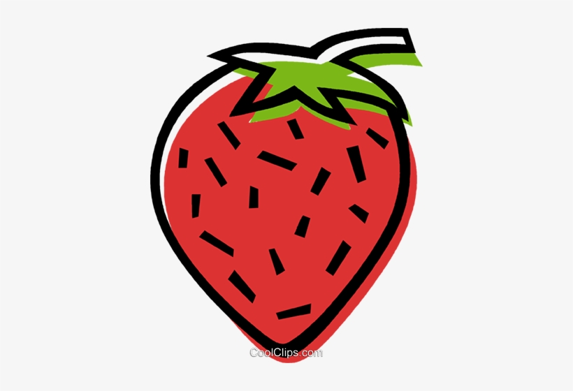 Fresa Libres De Derechos Ilustraciones De Vectores - Strawberry, transparent png