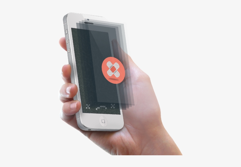 Iphone Repair - Apple Iphone 5 - White & Silver, transparent png