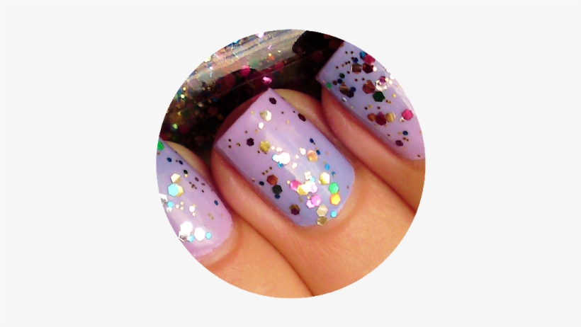 The Polish I Used Was Circus Confetti From Essence - Nail Polish, transparent png
