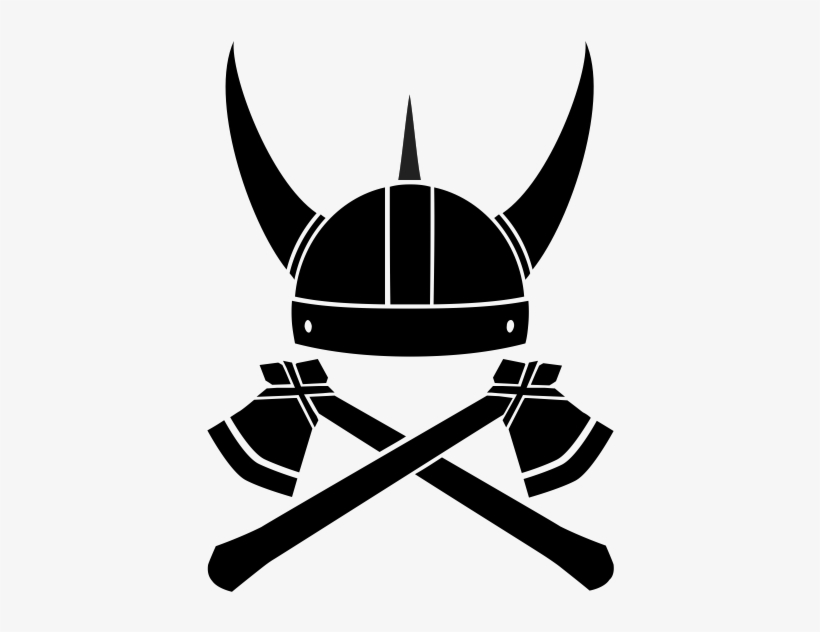 Viking Hat Rubber Stamp - Viking Helmet Icon, transparent png
