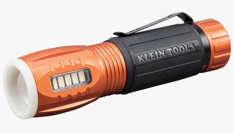 Png 56028 - Klein Tools 56028 Flashlight With Worklight, Silver, transparent png