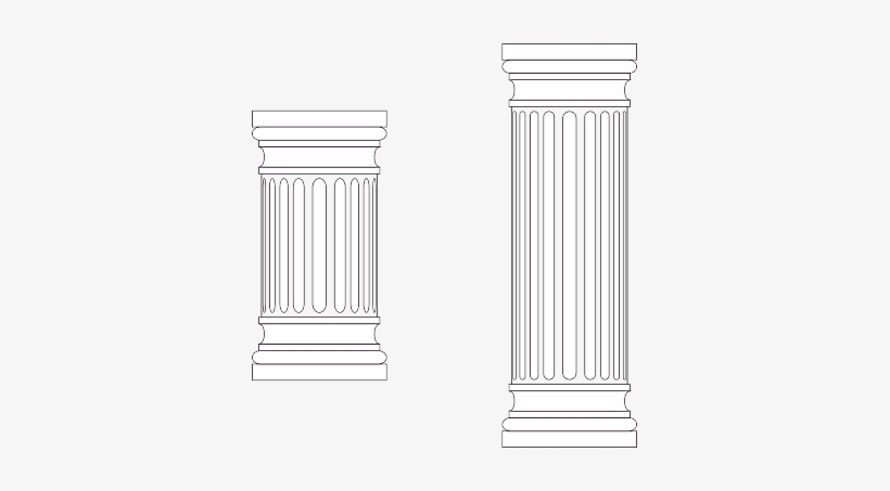 Column Greek Png - Marble Designs On Pillars, transparent png