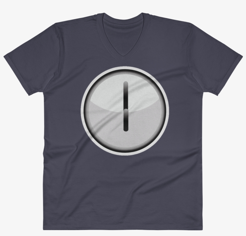 Men's Emoji V Neck - T-shirt, transparent png