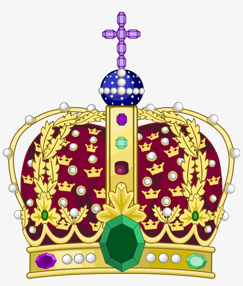 Crown Of The King Of Norway - King Of Norway Crown, transparent png