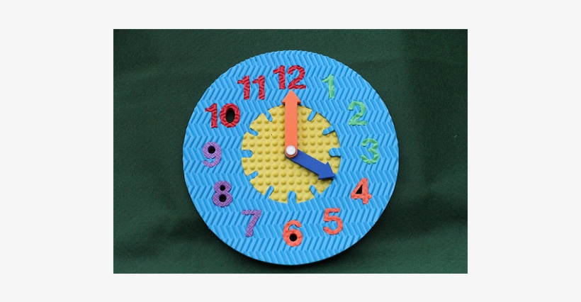 Foam Clock Face - Wall Clock, transparent png