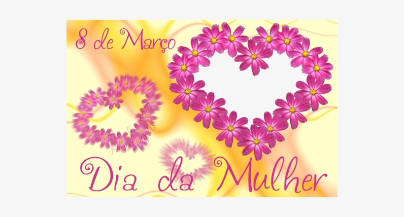 Dia Da Mulher - Immagini Con Cuori E Fiori, transparent png