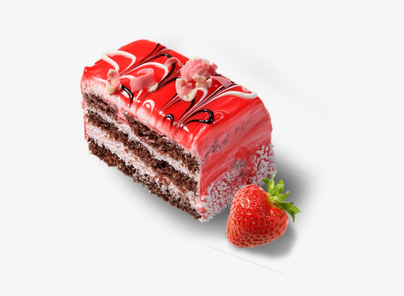 Strawberry Pastry - Strawberry Cake, transparent png