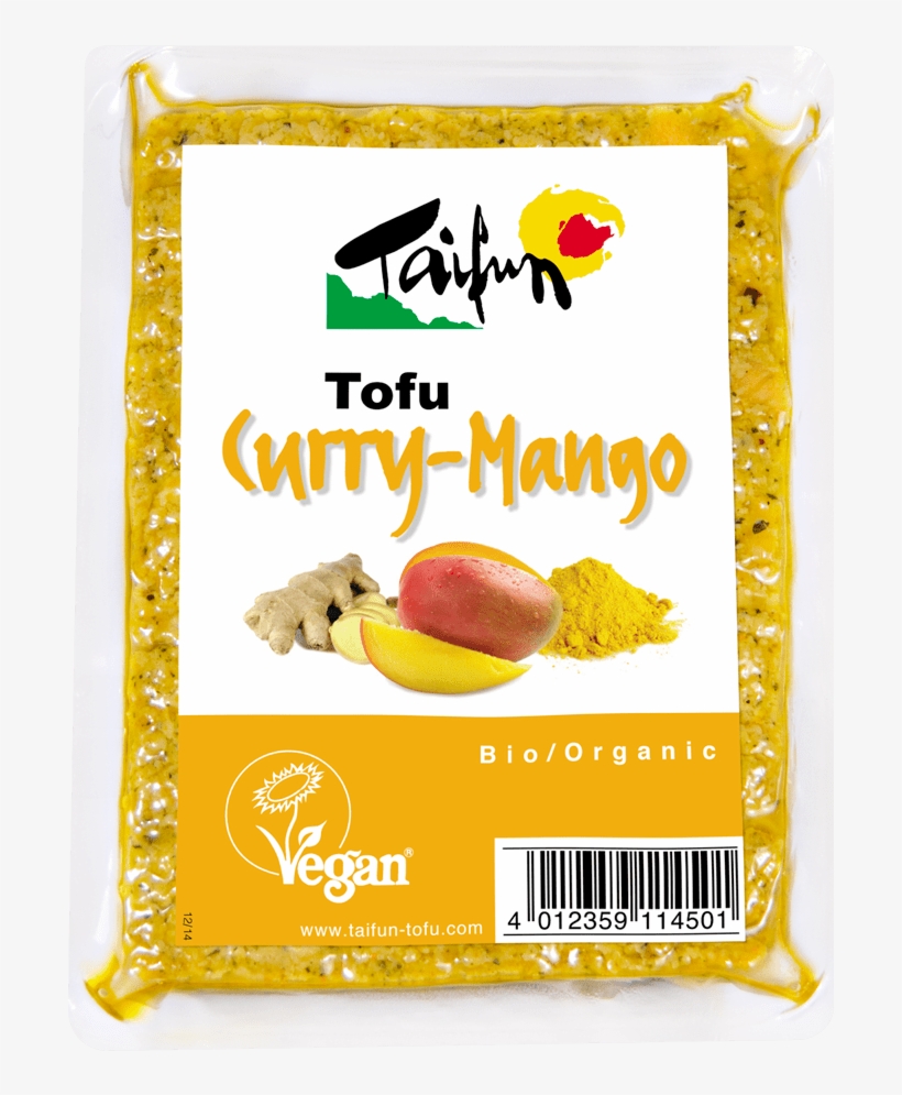 Cm - Taifun Organic Curry & Mango Tofu (200g), transparent png