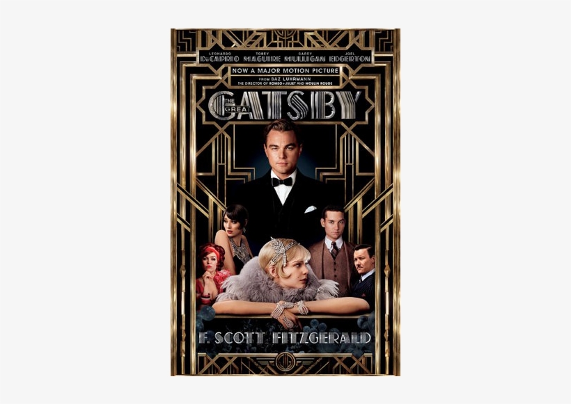 Great Gatsby Movie Tie In - Great Gatsby New Cover, transparent png