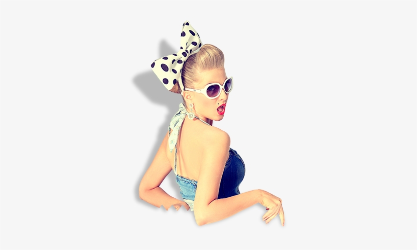 Imagem Mulher Retro - Girl, transparent png