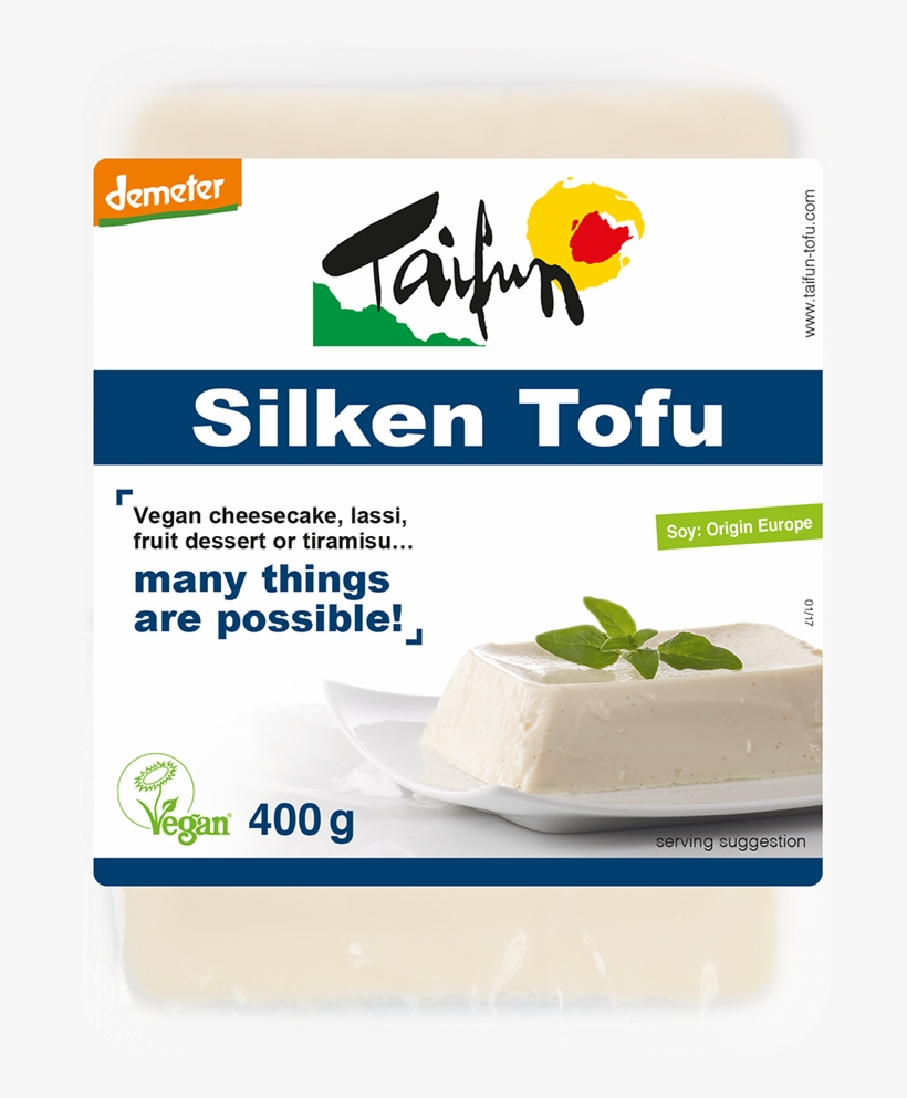 Silken Tofu In Demeter Quality - Silken Tofu Natural Org 400g, transparent png