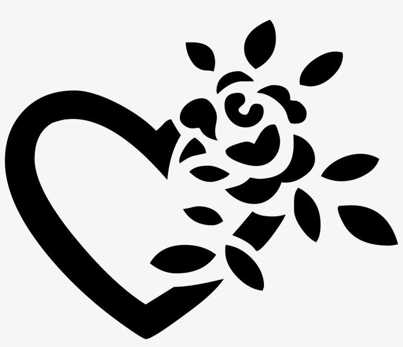 This Free Icons Png Design Of Floral Heart Metamorphosis, transparent png