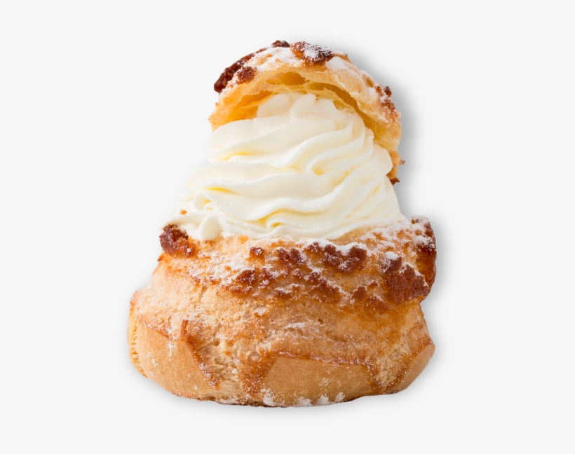 Hokkaido Cream Puff - Buttercream, transparent png