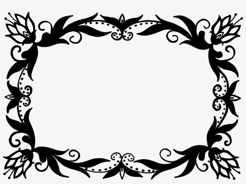Vintage Floral Vector Design Png Download For Kids - Vector Graphics, transparent png