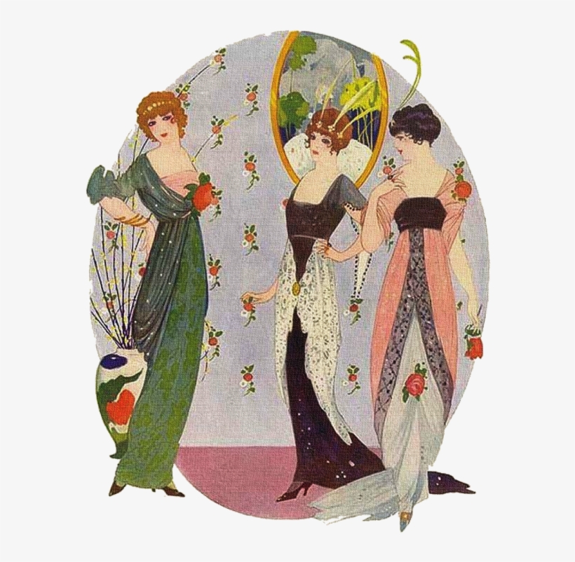Ladies Should Dress To Impress With Those Slip Dresses, - 1914 Fashion, transparent png