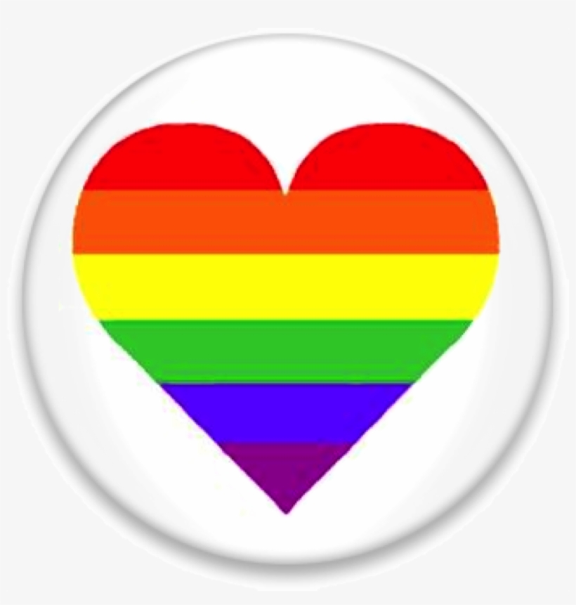 Rainbow Heart Png - Man, transparent png