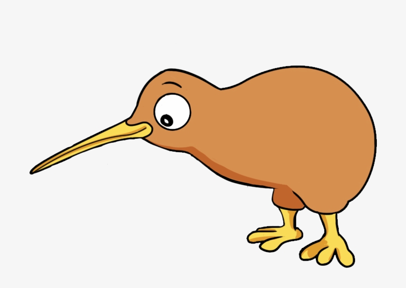 Kiwi Cliparts - New Zealand Kiwi Cartoon, transparent png