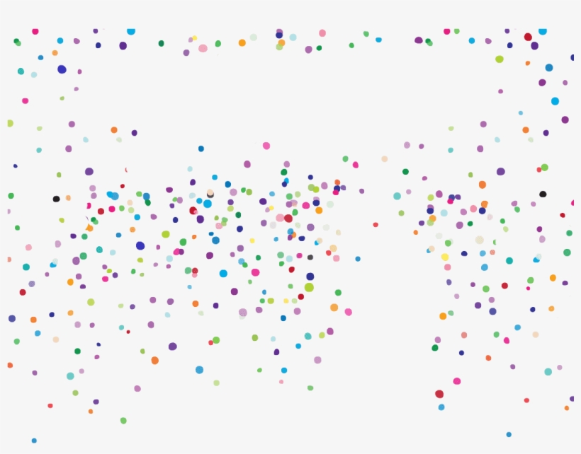 Confetti, transparent png
