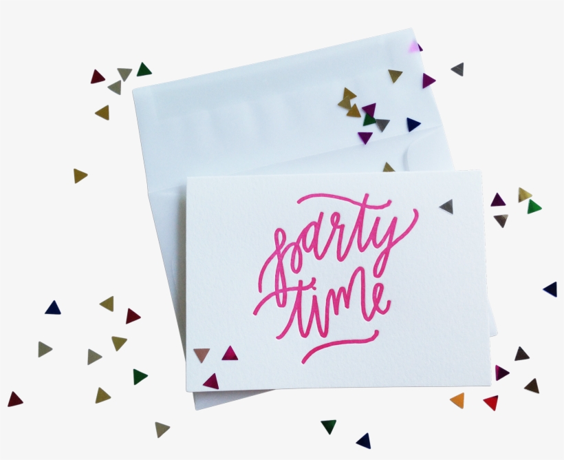Confetti Party Time - Confetti - Party Time, transparent png