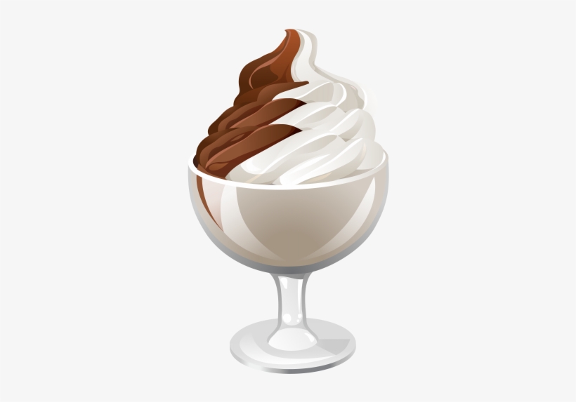 Ice Cream Sundae Png Clip Art - Sundae Ice Cream Png, transparent png