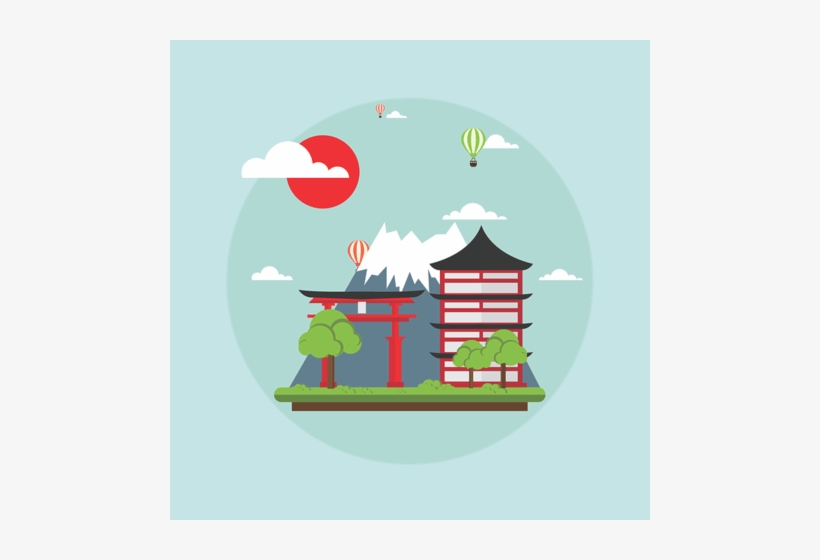 Japan Background Vector - ภาพ ญี่ปุ่น Png, transparent png