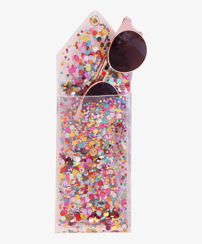 Confetti Sunglass Holder - Packed Party, Inc., transparent png