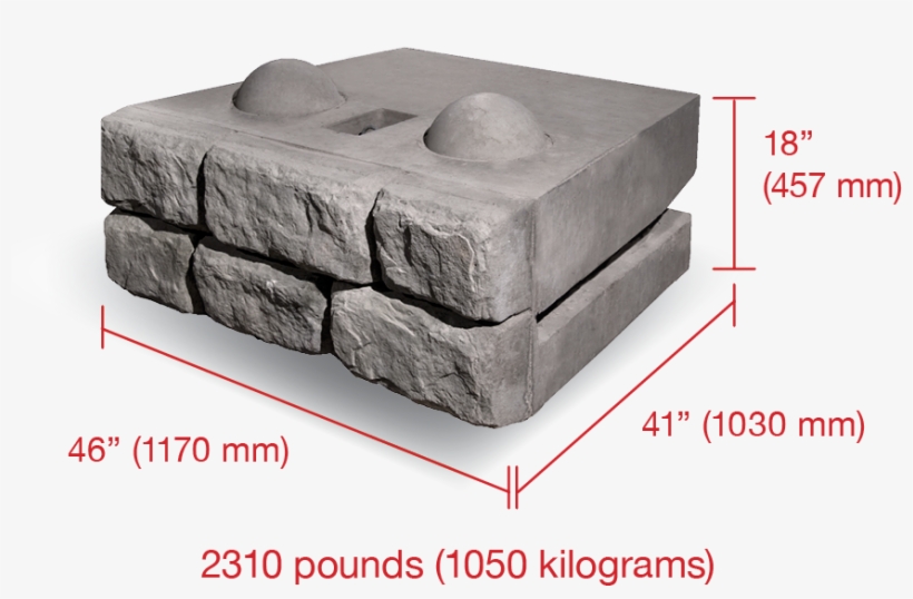Cobblestone Block Specifications - Retaining Wall, transparent png