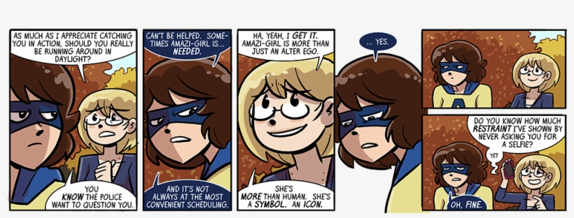 Person Talking To Skinny Per - Cartoon, transparent png