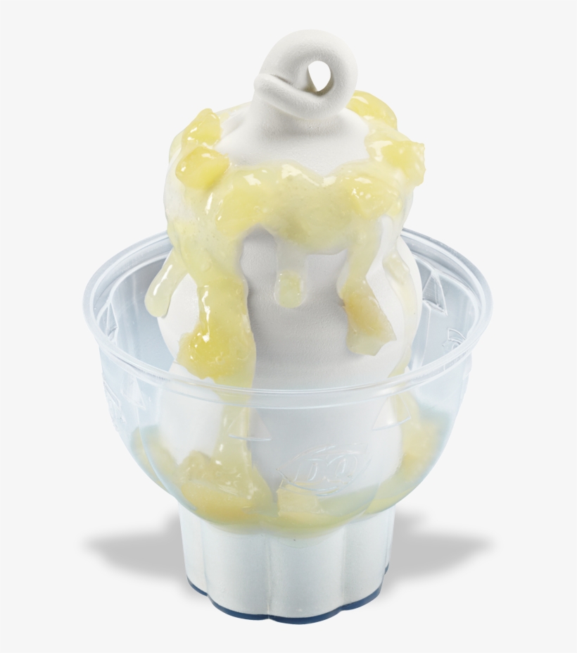 Pineapple Sundae Topping, transparent png