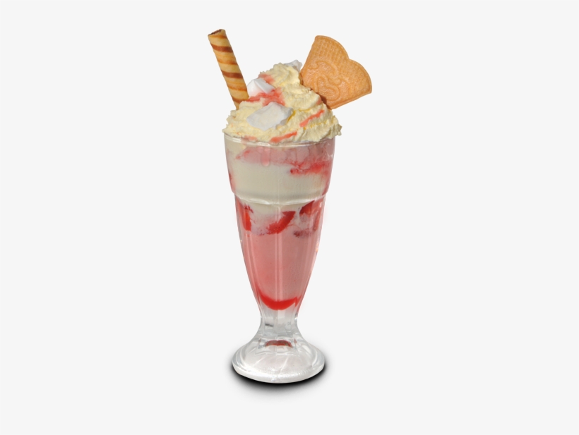 Strawberry Blonde - Ice Cream Strawberry Sundae Png, transparent png