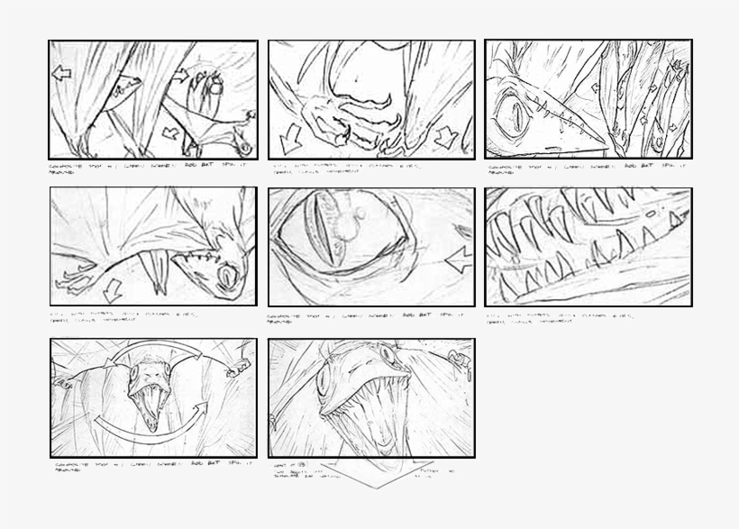 I Used Watercolor To Color The Following Four Panels - Cave Scene Storyboards, transparent png