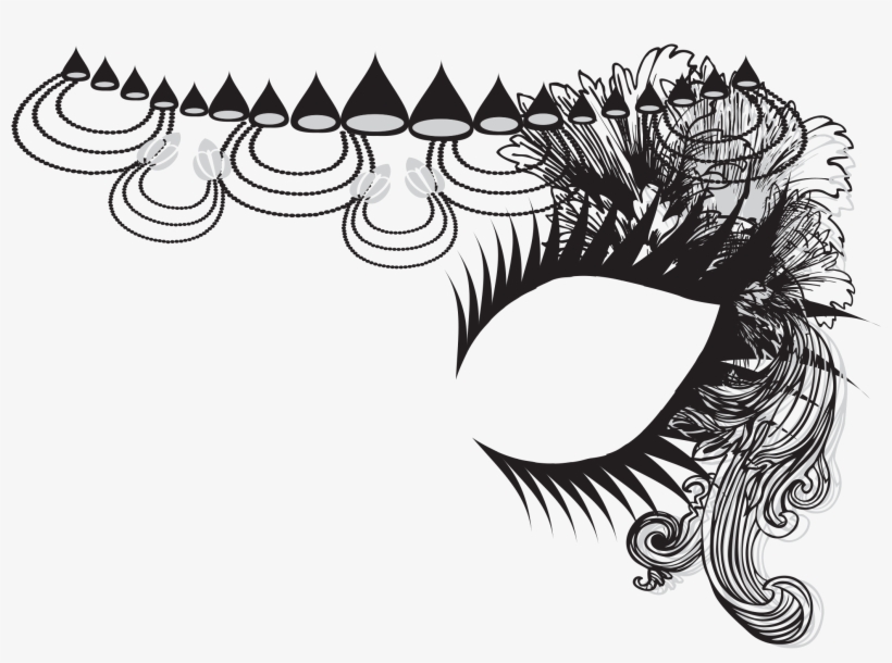 Gatsby Temporary Tattoo Mask - Mask Tattoo Transparent, transparent png