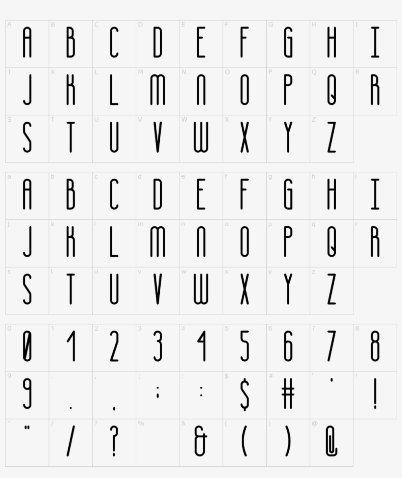 Font Characters - Font, transparent png