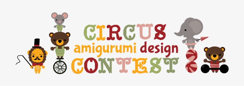 Isn't That Exciting Contestcircus Banner Characters - Amigurumis Circo, transparent png