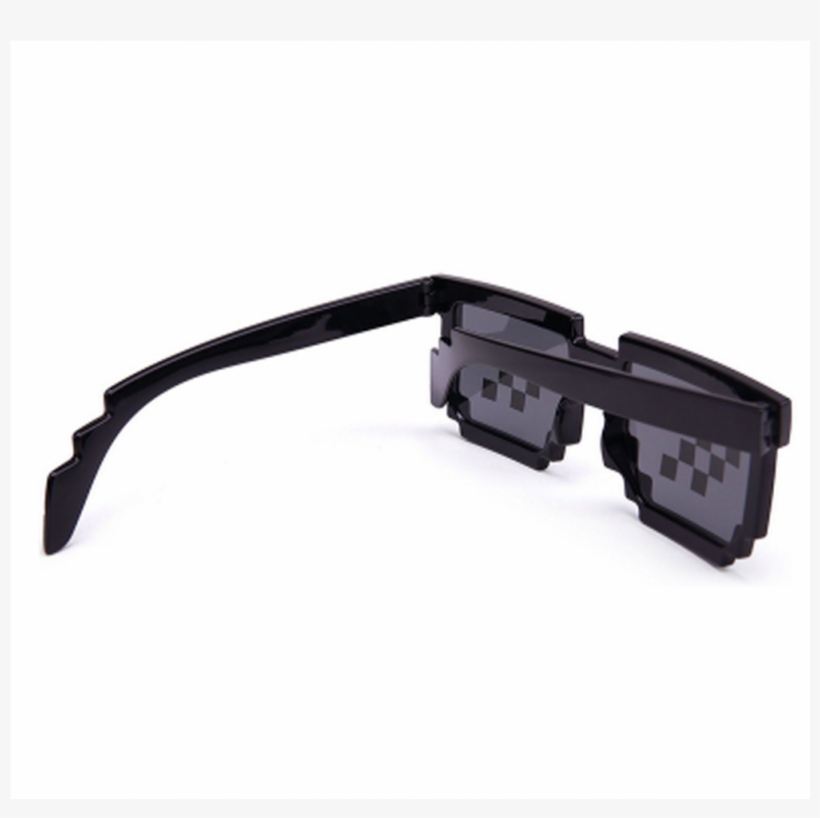 Deal With It 8 Bit Pixel Framed Glasses - Deal With It Glasses - Thug Life, Mlg Shades (casual), transparent png