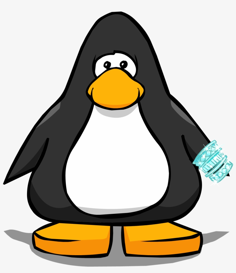 Diamond Bracelet From Player Card - Penguin From Club Penguin, transparent png