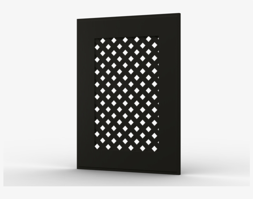 Charcoal - Deborah Rhodes 15" Open Lattice Placemat, transparent png